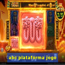 abc plataforma jogo